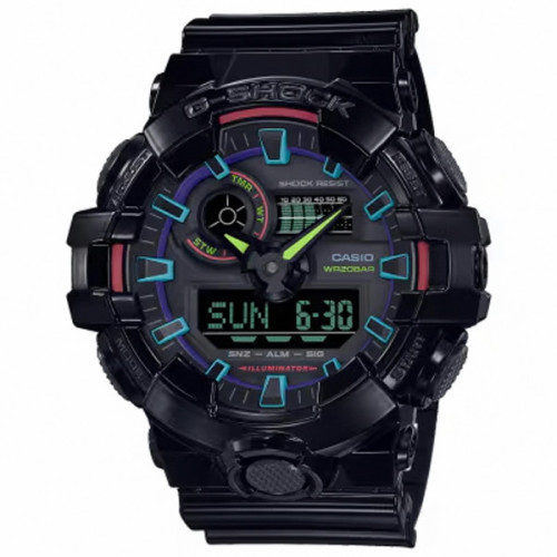 RELOJ CASIO VIRTUAL RAINBOW - GA-700RGB-1AER