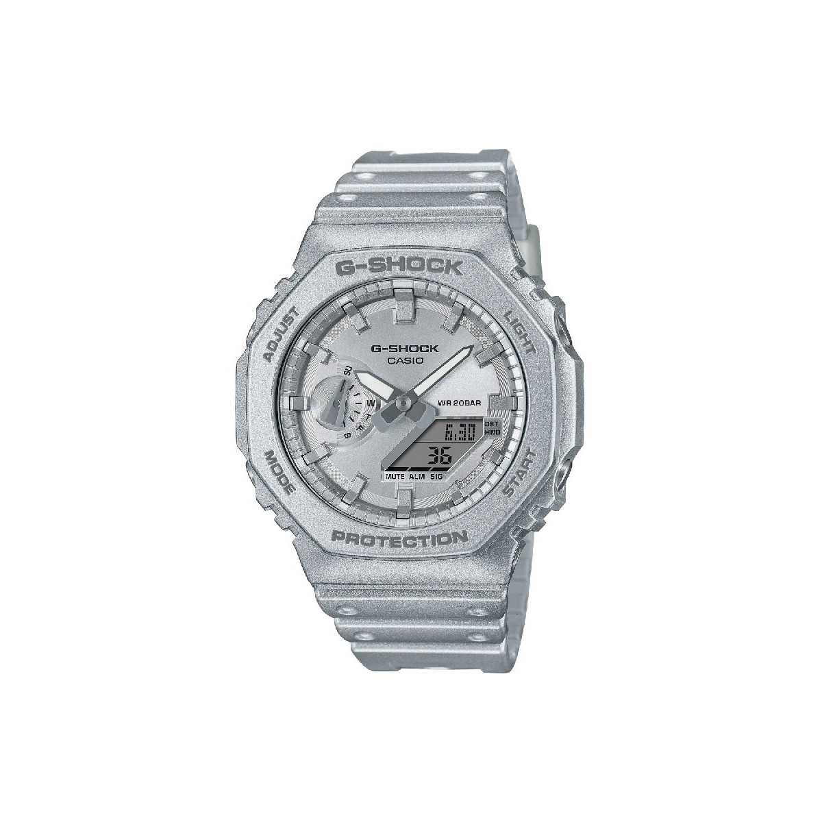 RELOJ CASIO G-SHOCK GRAY - GA-2100FF-8AER