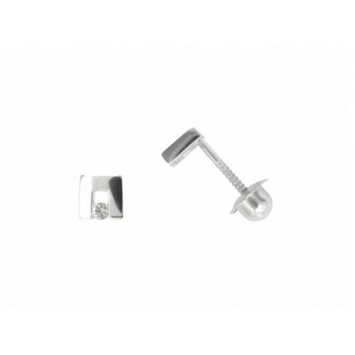 PENDIENTES DIAMANTE 0.03CTS - 4954