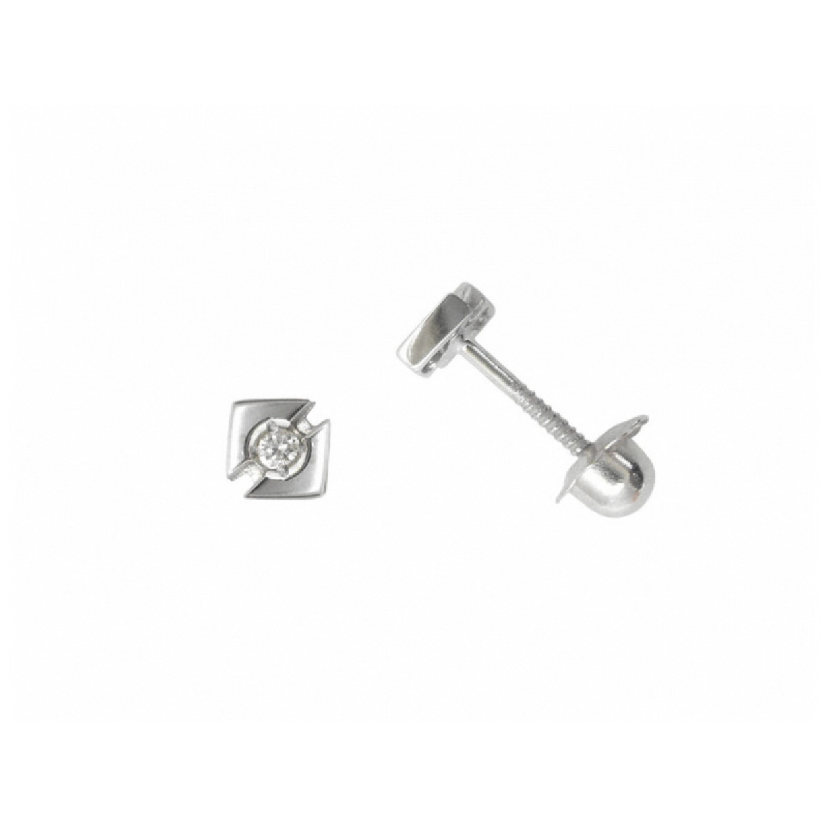 PENDIENTES DIAMANTE 0.03CTS - 5158