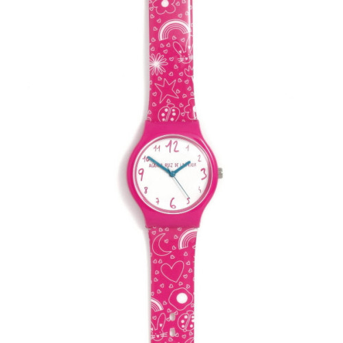 RELOJ AGATHA RUÍZ DE LA PRADA FUCSIA ESTAMPADO - AGR364