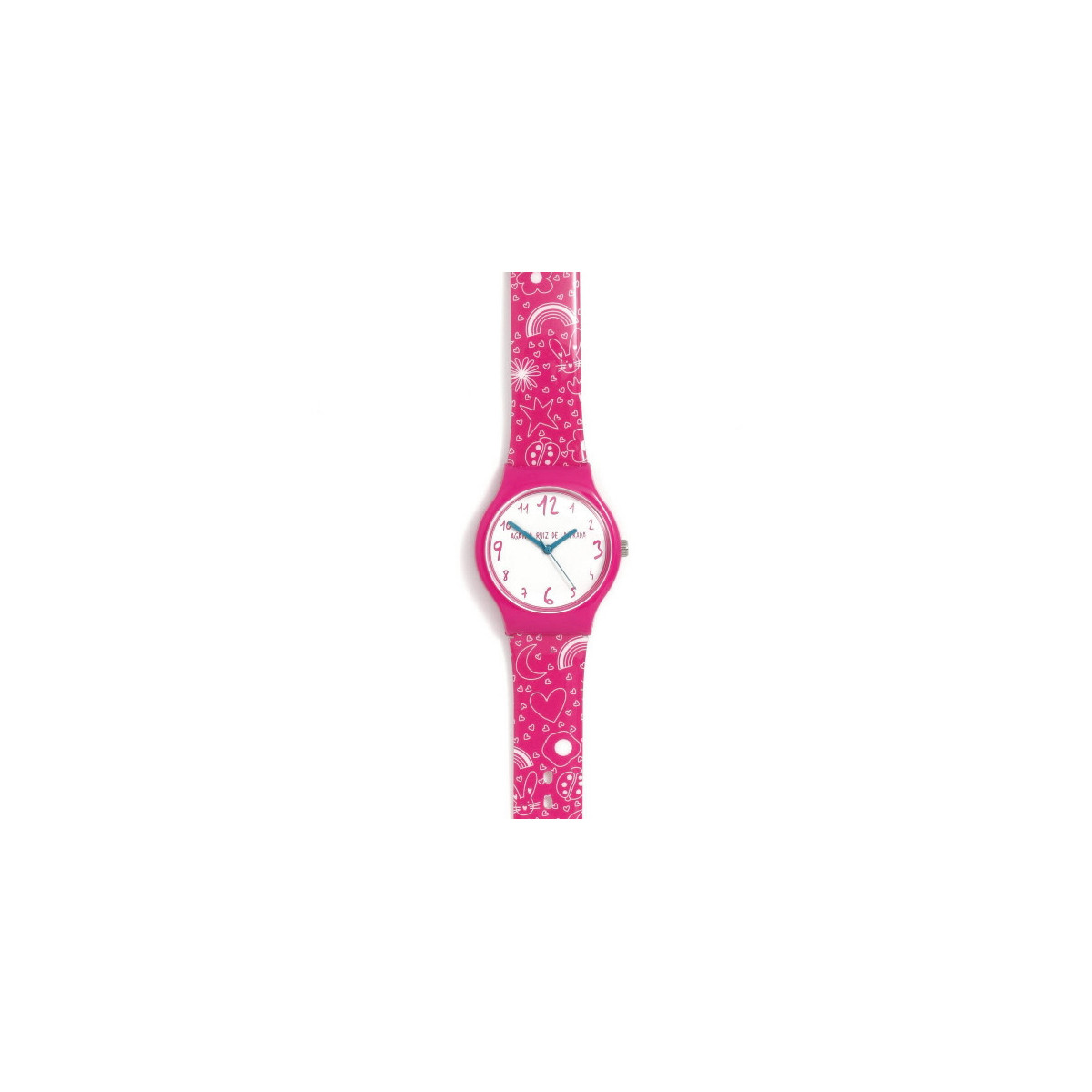RELOJ AGATHA RUÍZ DE LA PRADA FUCSIA ESTAMPADO - AGR364