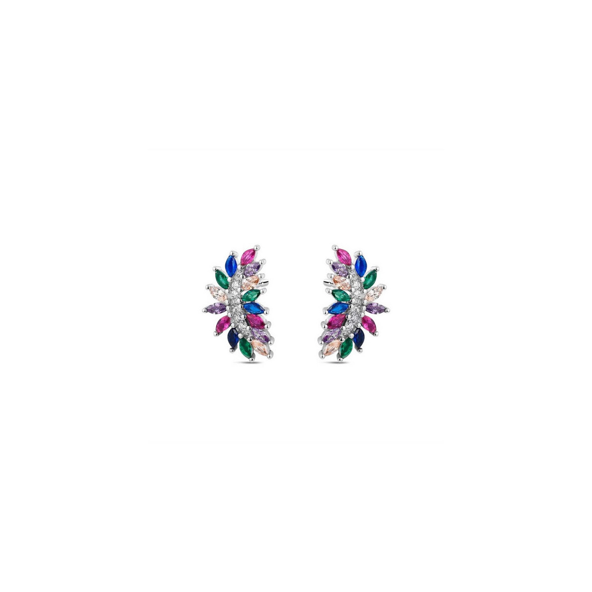 PENDIENTES PROMOJOYA HOJAS DE COLORES - 9119598