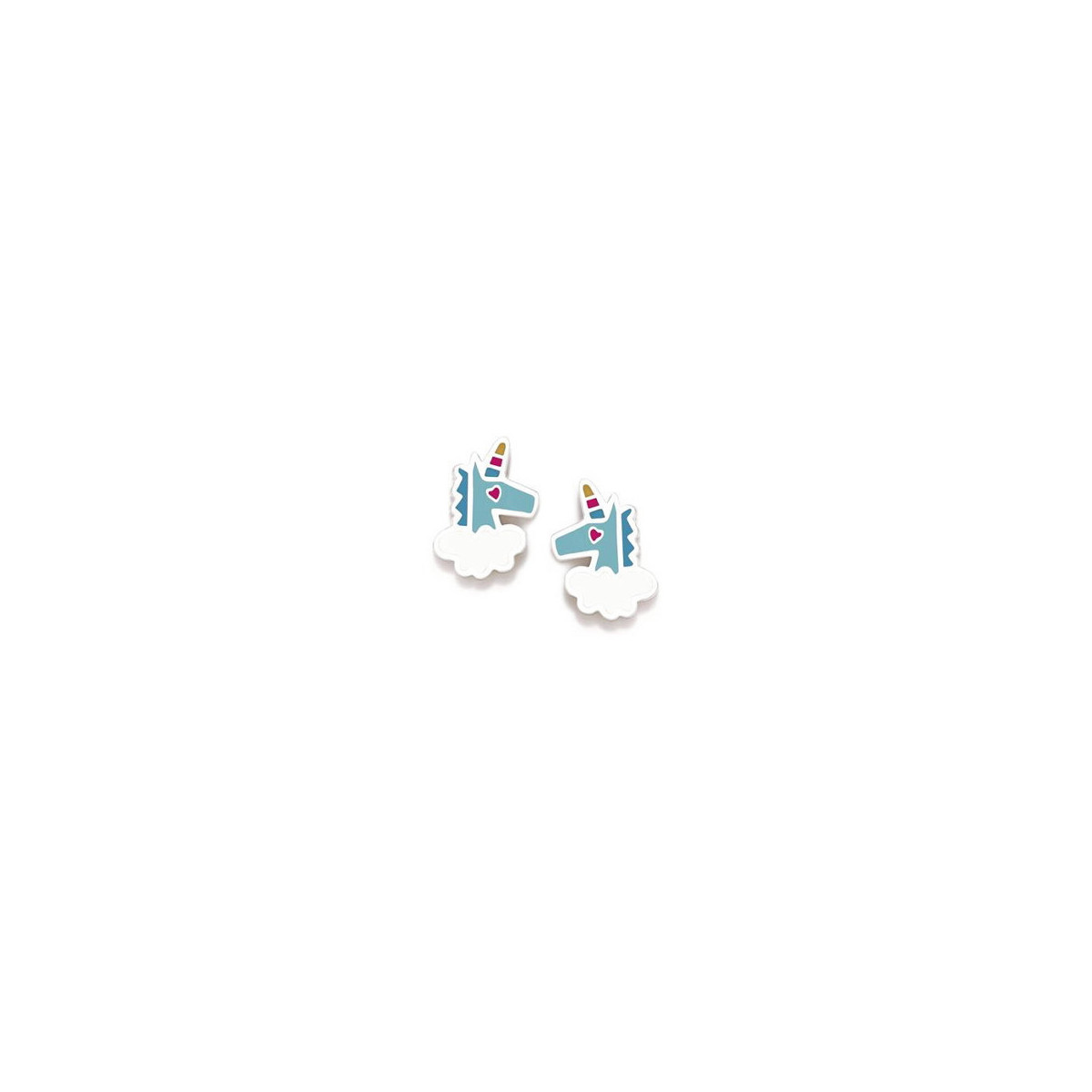 PENDIENTES AGATHA RUÍZ DE LA PRADA UNICORNIO AZUL - 035ROS