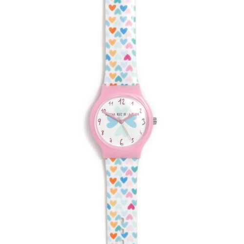 RELOJ AGATHA RUÍZ DE LA PRADA CORAZONES BLANCO - AGR358