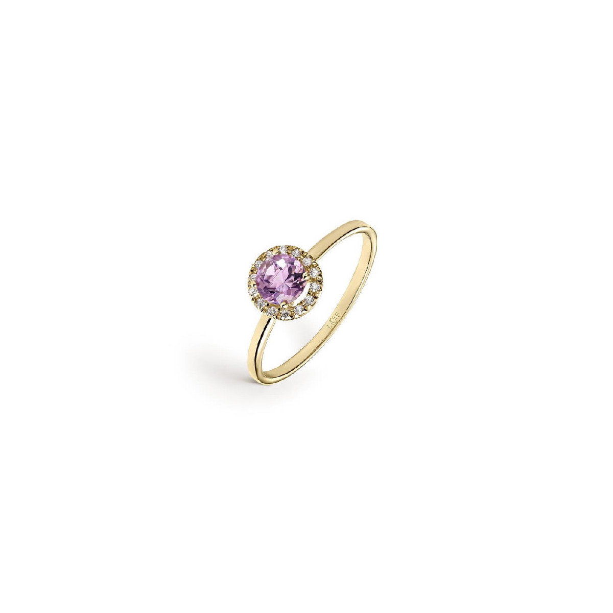 ANILLO LITTA FIORE ORO AMARILLO - LRN-204-012-14