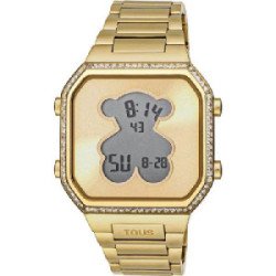 RELOJ TOUS DORADO BEAR DIGITAL - 3000131300