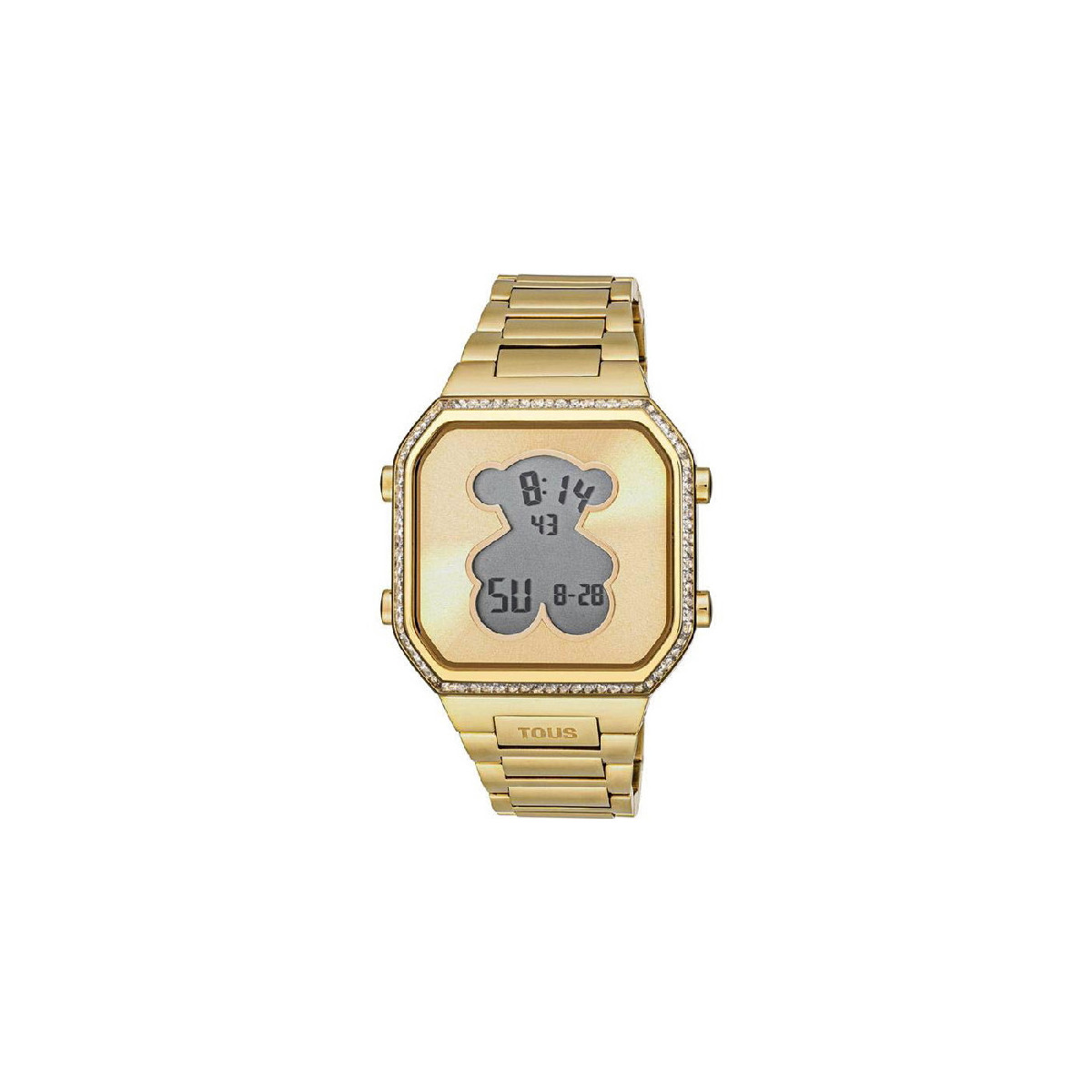 RELOJ TOUS DORADO BEAR DIGITAL - 3000131300