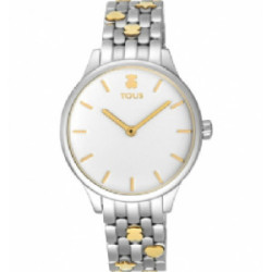 RELOJ TOUS MUJER ANALOGICO BICOLOR ACERO DORADO - 100350650