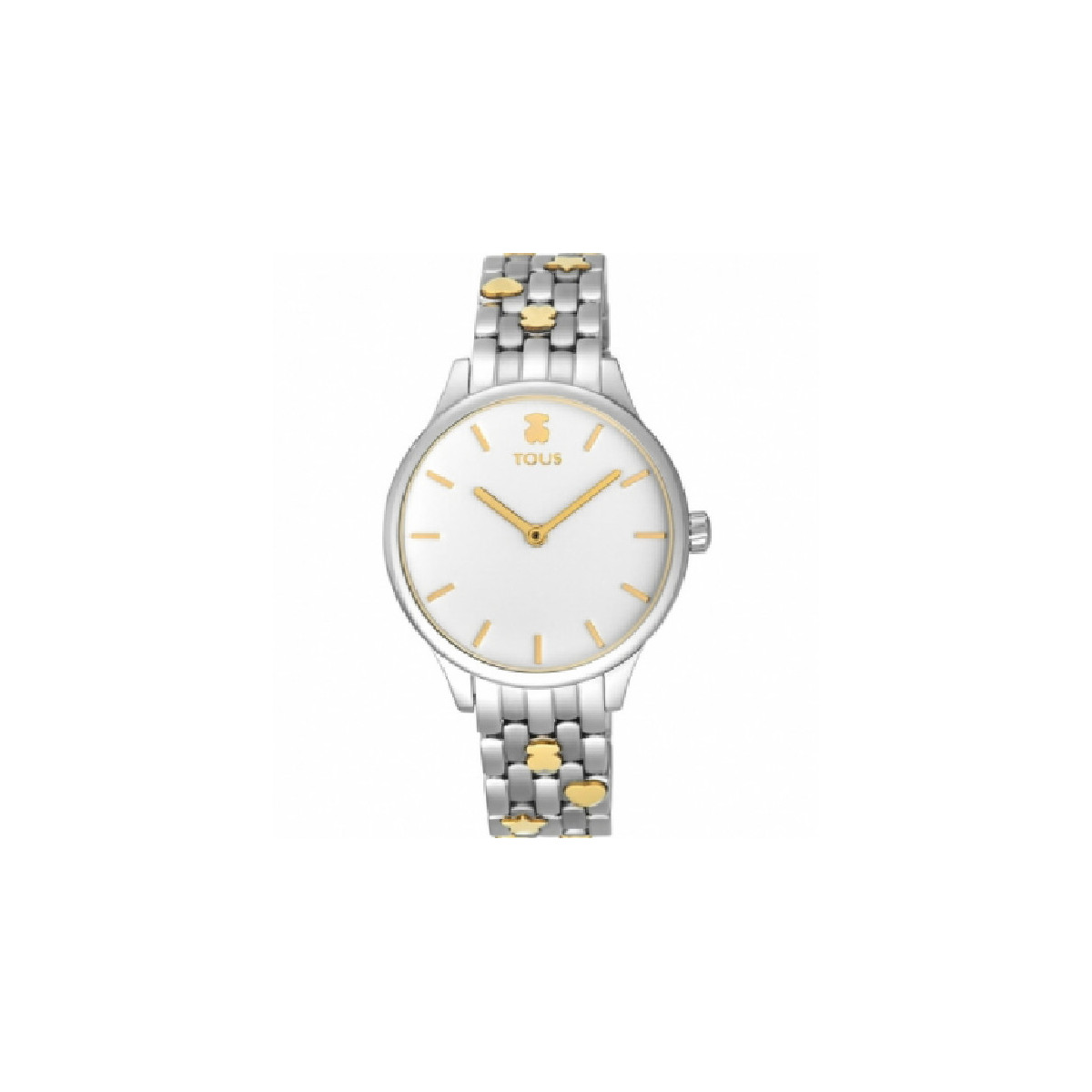 RELOJ TOUS MUJER ANALOGICO BICOLOR ACERO DORADO - 100350650