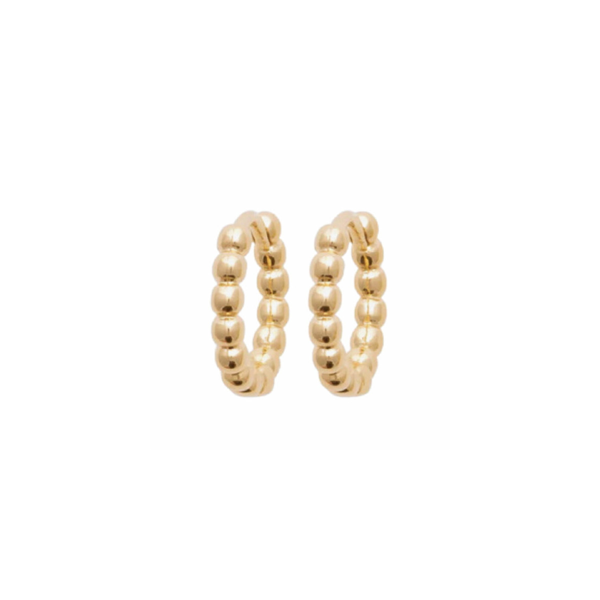 PENDIENTES SURE ARO BOLITAS GOLDEN - 910126420CH.2
