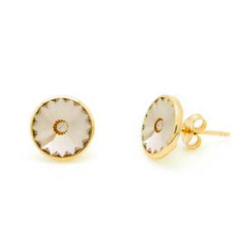 PENDIENTES VICTORIA BOTON CHAMPAN - A2791-07DT