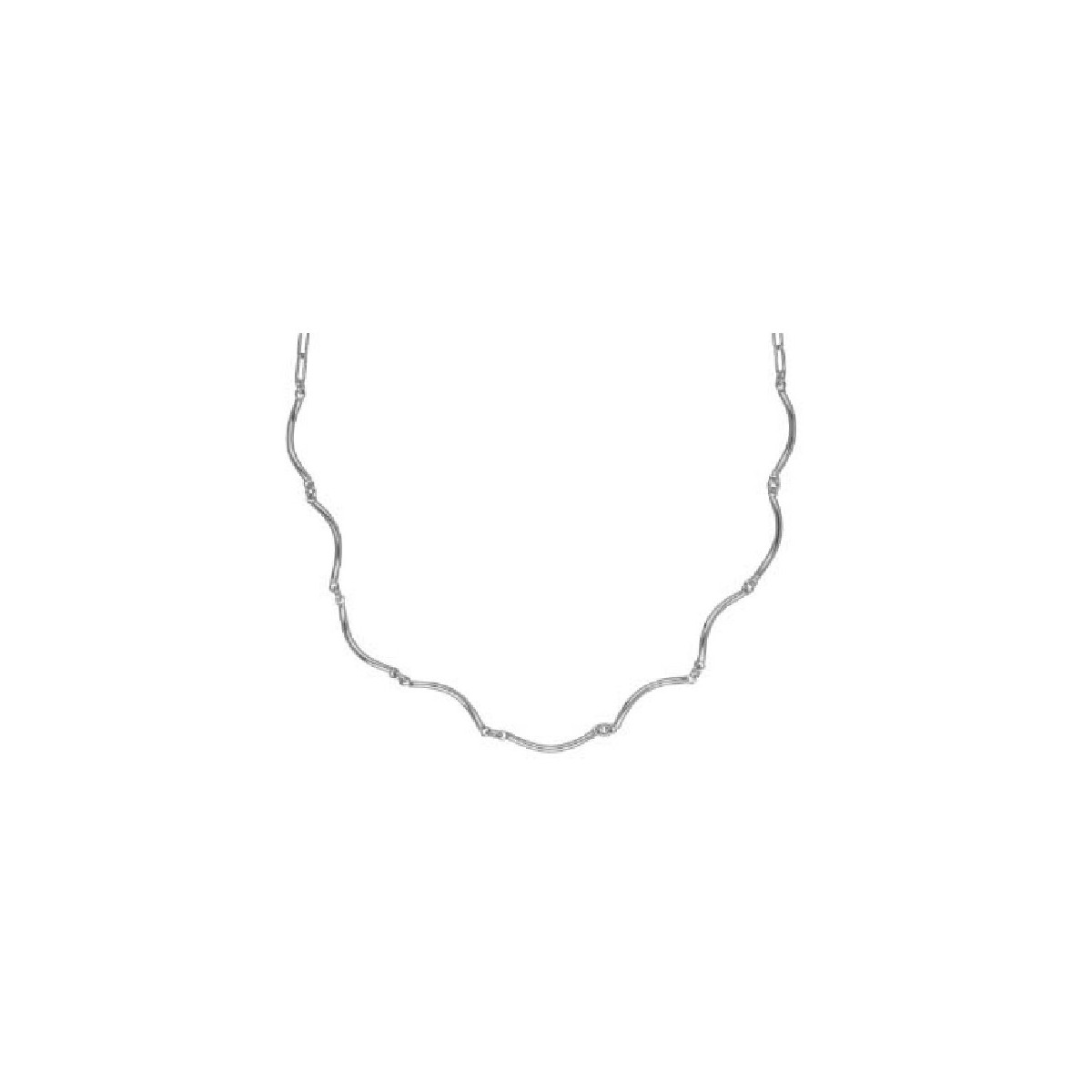 GARGANTILA ONDAS PLATA - A4776-HG