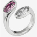 ANILLO UNO DE 50 MUJER PLATA Y ROSA - ANI0736MCLMTL15