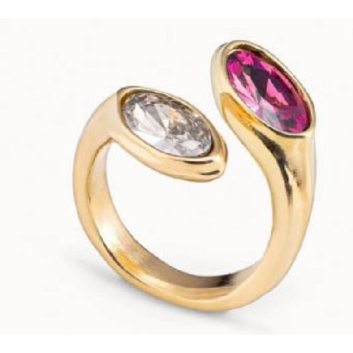 ANILLO UNO DE 50 BAÑO ORO - ANI0736MCLORO15