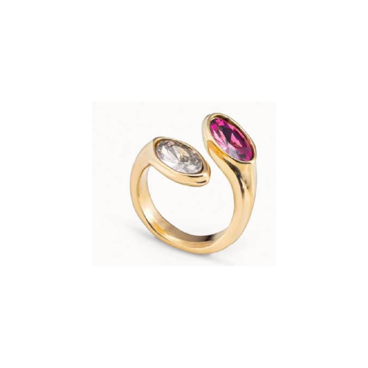ANILLO UNO DE 50 BAÑO ORO - ANI0736MCLORO15
