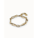 PULSERA UNO DE 50 ESLABON COLOR ORO - PUL2221ORO0000M