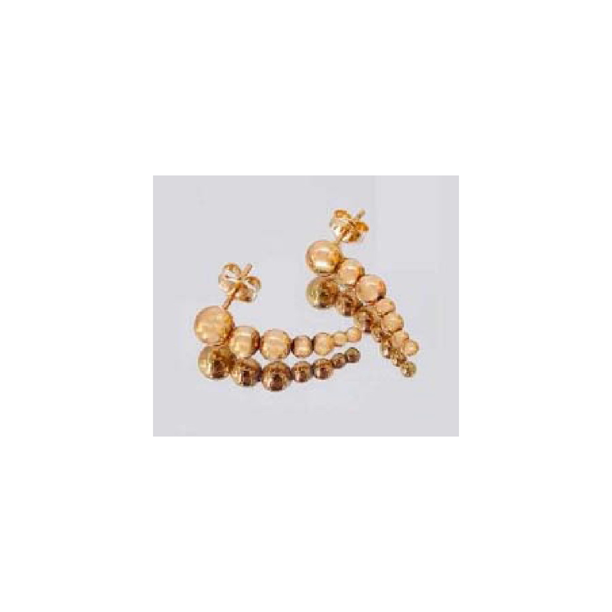 PENDIENTES ORO AMARILLO BOLAS LECARRE - GB191OA.00