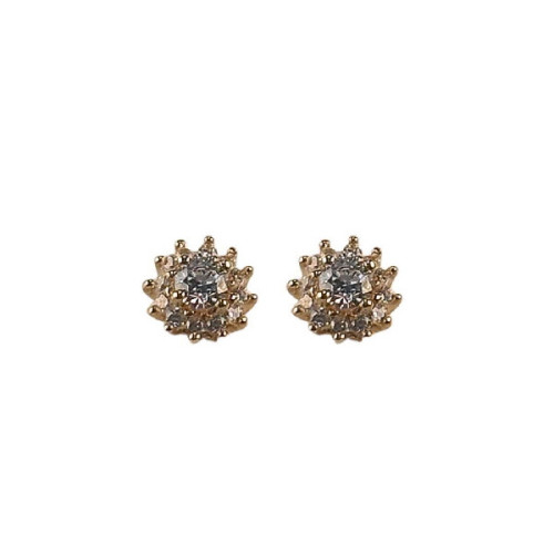 PENDIENTES DE ORO CON DIAMANTES - 050AD1145