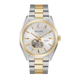 RELOJ BULOVA SURVEYOR MECHA CRISTAL MINERAL - 98A284