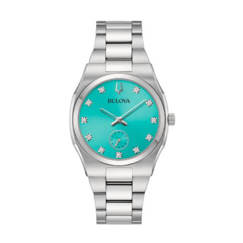RELOJ BULOVA SURVEYOR LADY 11 DIAMANTES - 96P243