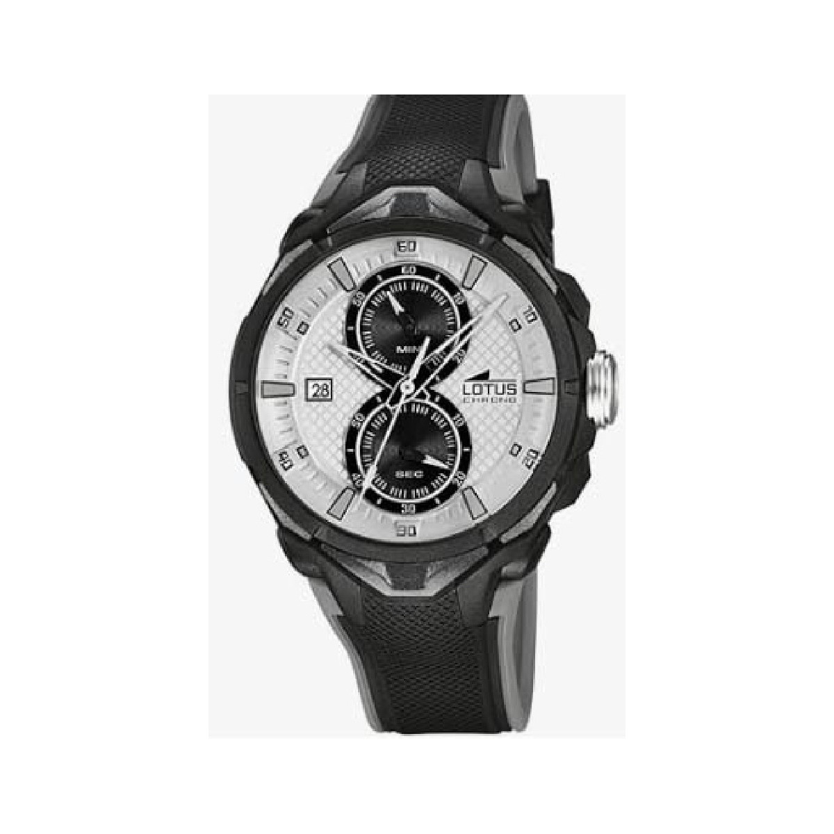 RELOJ LOTUS CABALLERO CON ESFERA BLANCA - 18107/1
