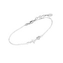 PULSERA LOTUS SILVER BRILLANTES LOVE - LP3041-2/1
