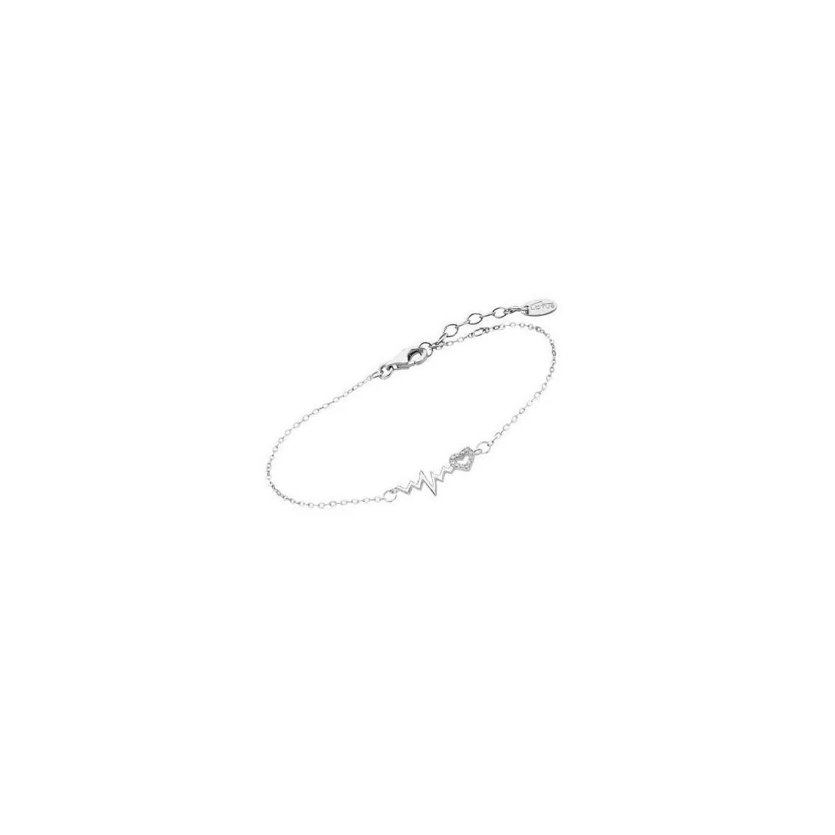 PULSERA LOTUS SILVER BRILLANTES LOVE - LP3041-2/1