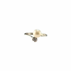 ANILLO COMUNIÓN PERLA Y BRILLANTE - M-931271B