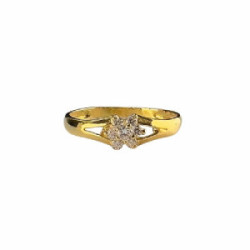 ANILLO COMUNIÓN CLÁSICO DE FLOR - 3833-S