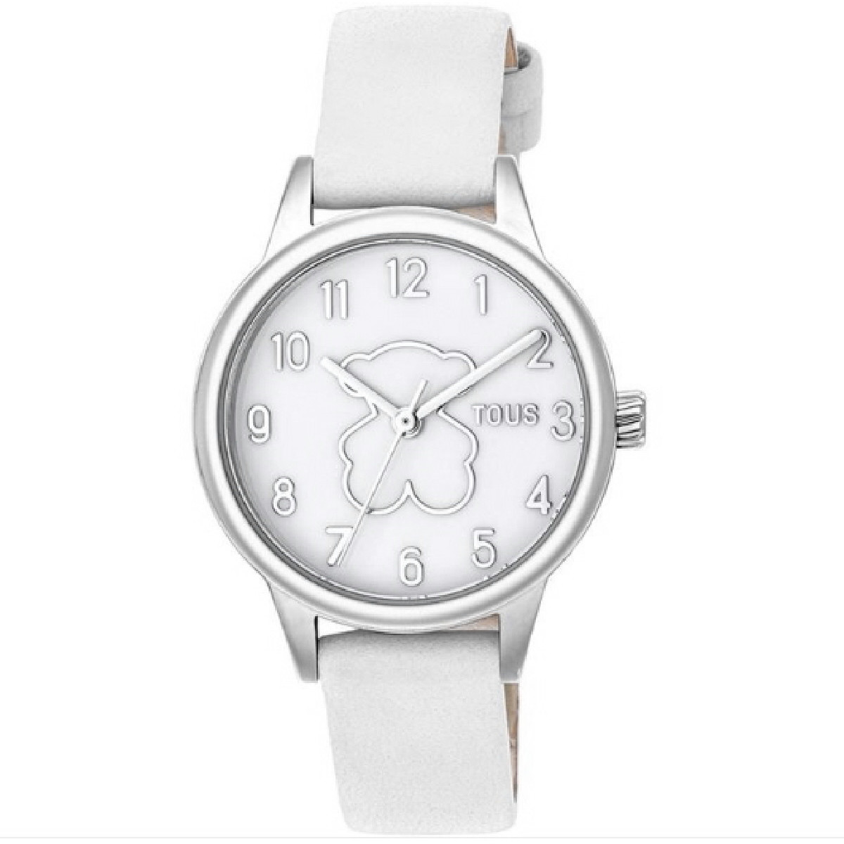 RELOJ TOUS NEW MUFFIN PLATA Y BLANCO - 200351093
