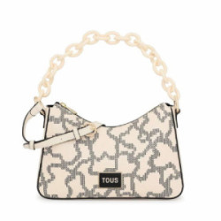BOLSO TOUS  BAGUETTE KAOS PIX BEIGE - 2001851701