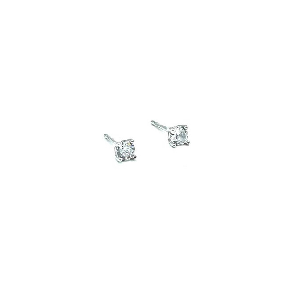 PENDIENTES AURA PLATA 4 GARRAS - PPT02263