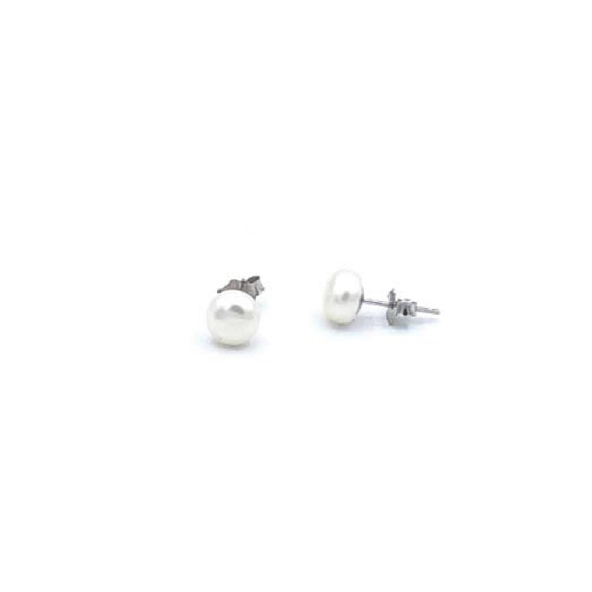 PENDIENTES AURA PLATA DE PERLAS - PPT03268