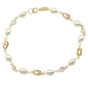 PULSERA DE COMUNIÓN DE PERLAS - 9000/9