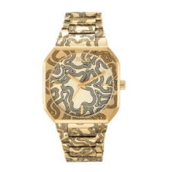 RELOJ TOUS KAOS GRABADO LIT GOLD - 3000140000