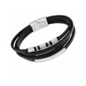 PULSERA LOTUS CUERO DUO - LS2383-2/1