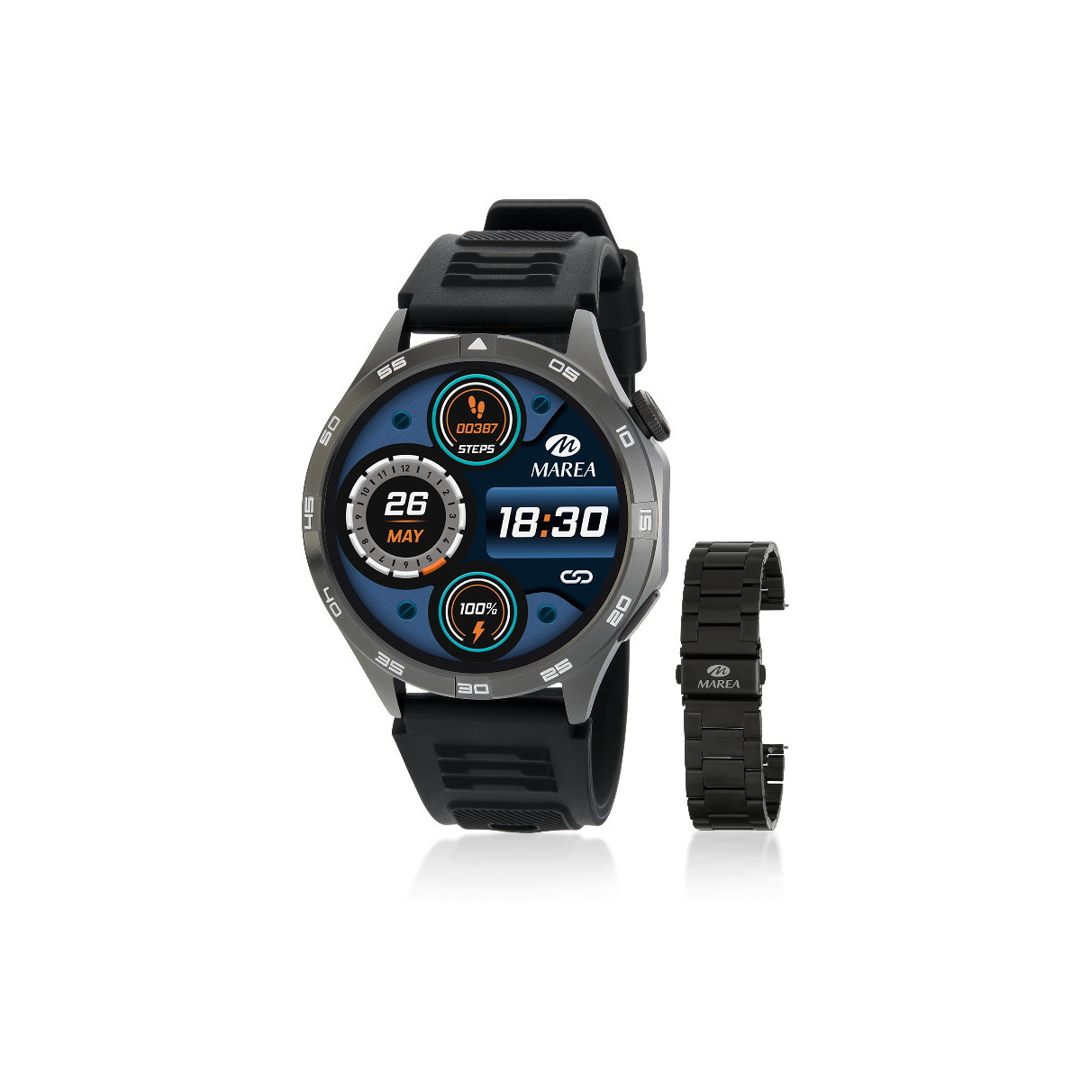 SMARTWATCH MAREA ACTIVIDAD POWER REDONDO - B58013/1