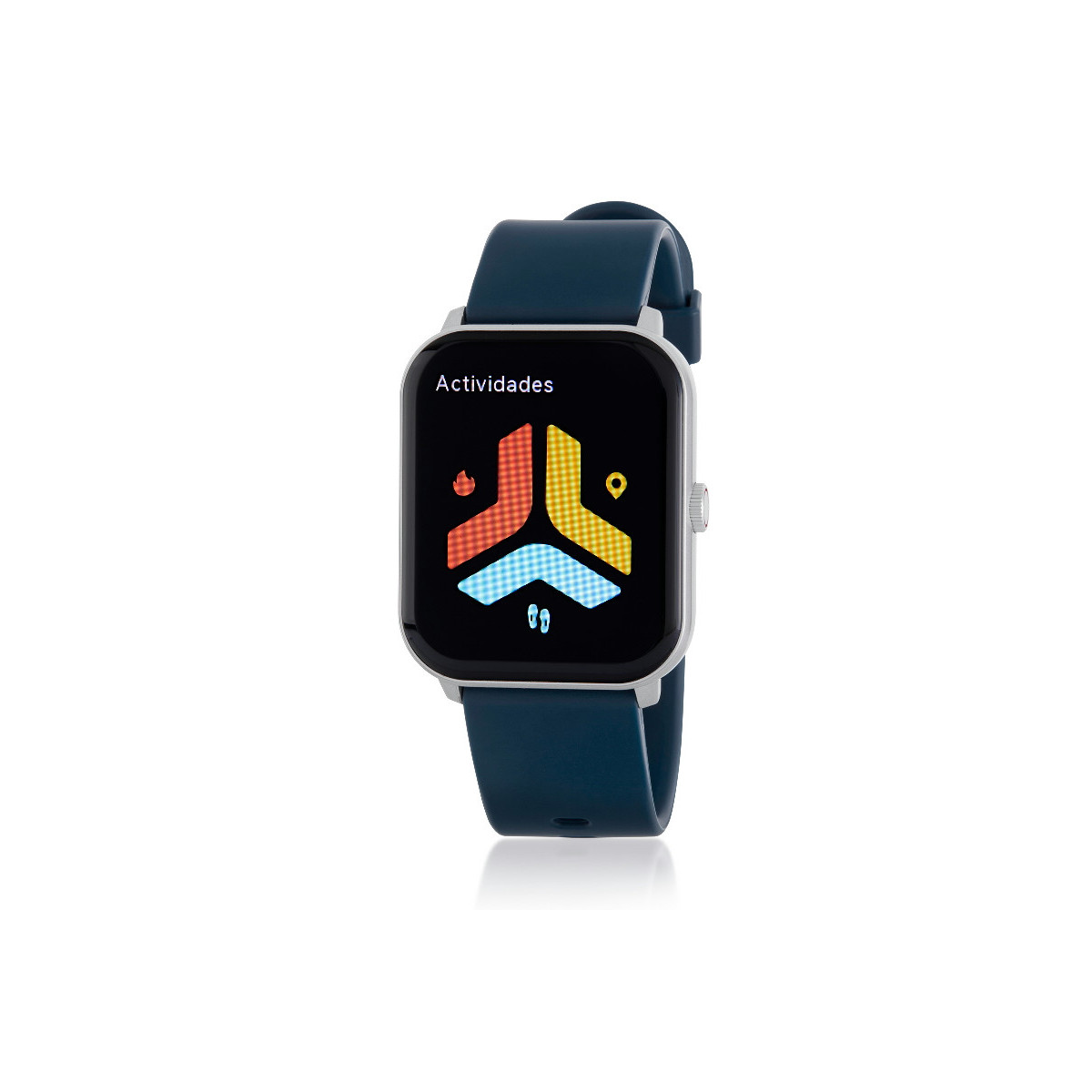 SMARTWATCH MAREA ACTIVIDAD CORREA AZUL PLATA - B59009/2