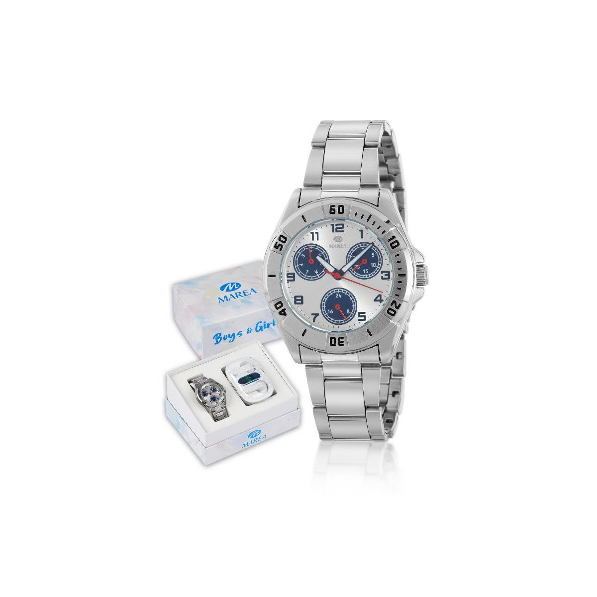 RELOJ MAREA DE COMUNIÓN NIÑO MULTIFUNCIÓN CON AURICULARES - B41360/1