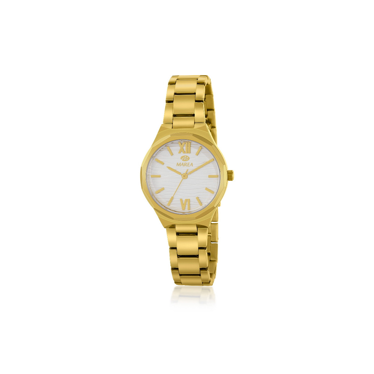 RELOJ MAREA GOLD BLANCO - B54250/5