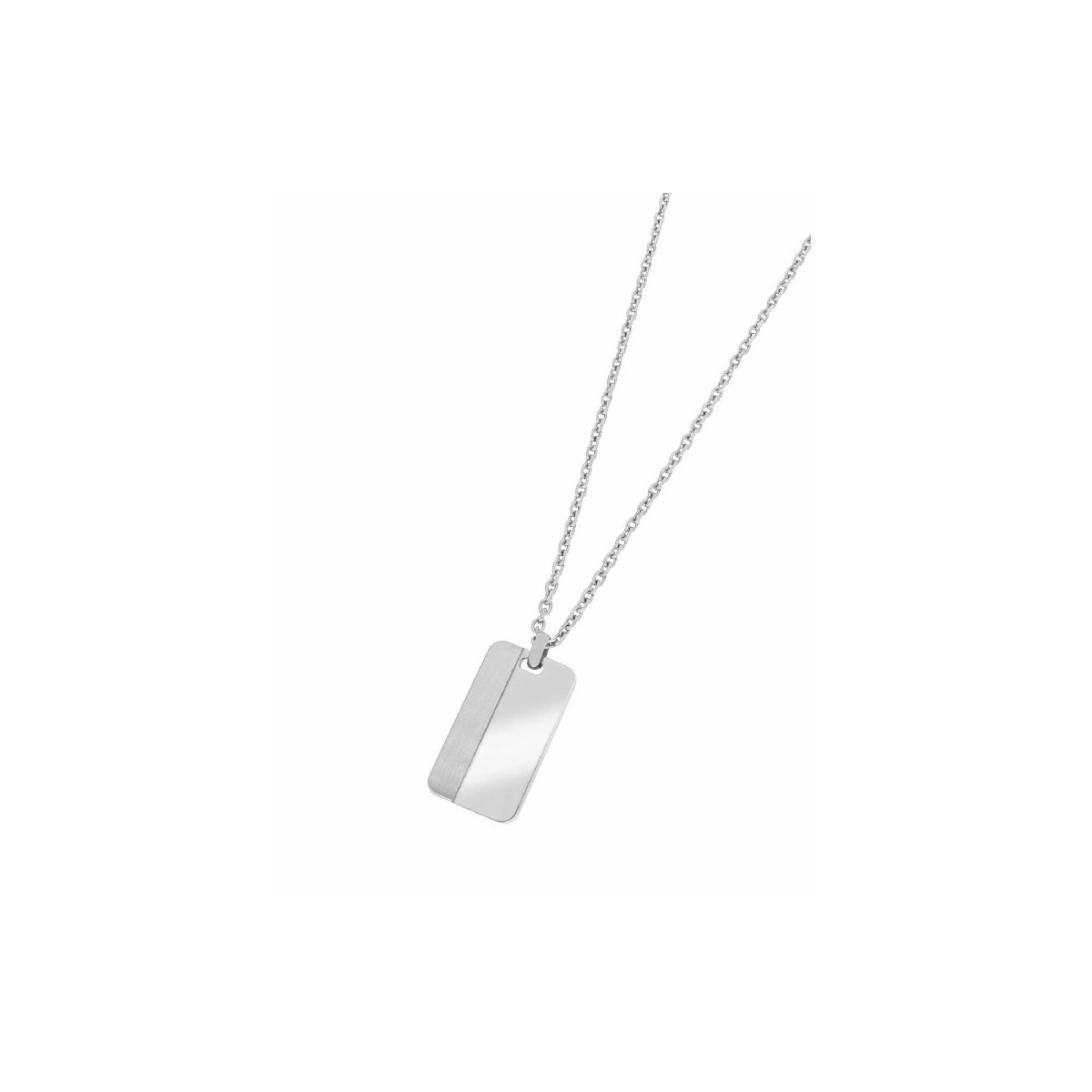 COLGANTE MAREA PLACA ACERO LISO - C00107/72