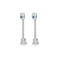 PENDIENTES VICTORIA CRUZ CASCADA DE CRISTAL LARGA - A5035-91HT