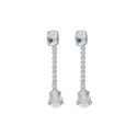 PENDIENTES VICTORIA CRUZ CASCADA DE CRISTAL LARGA - A5035-91HT