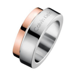 ANILLO CALVIN KLEIN BICOLOR - KJ6APR200107