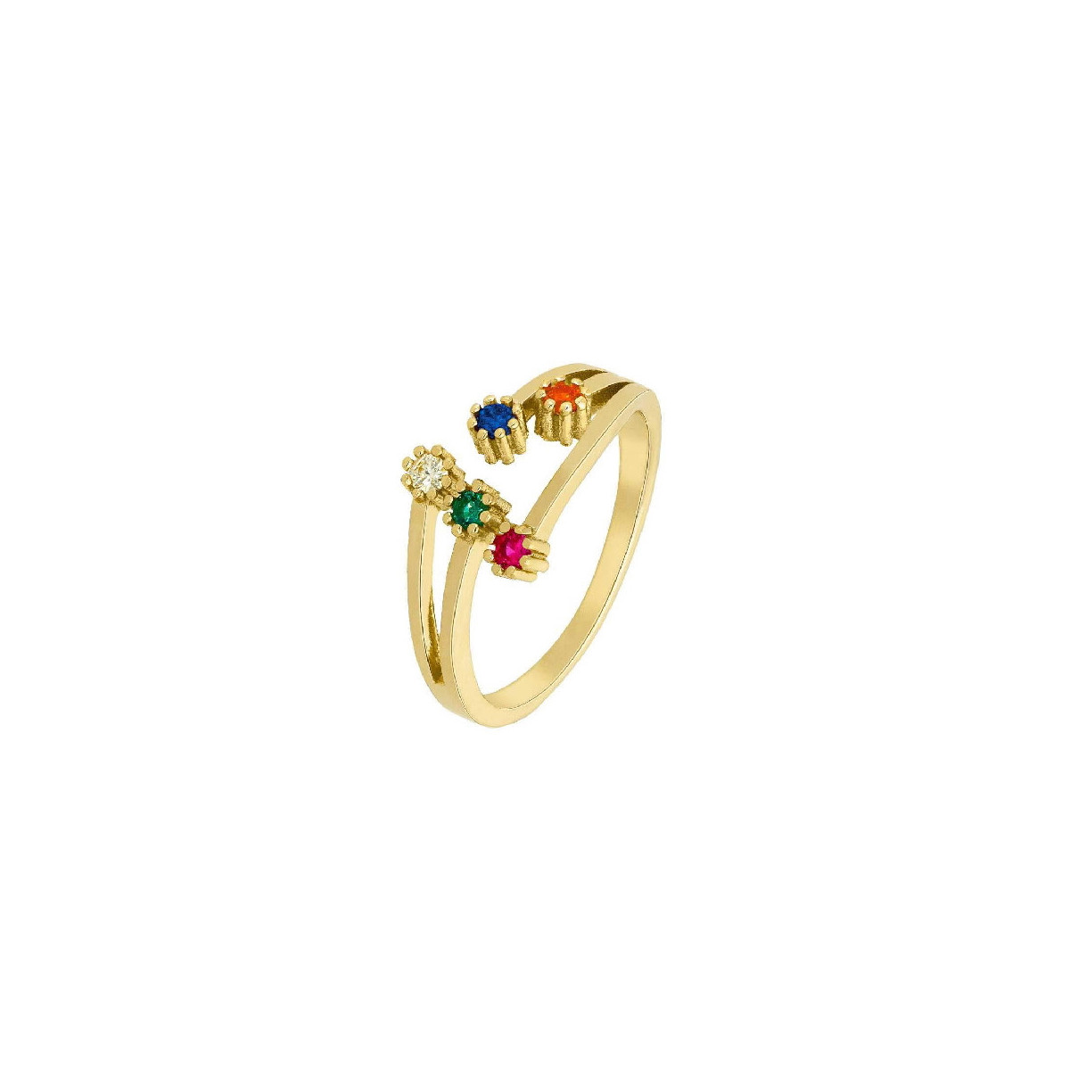 ANILLO MAREA PLATA CABUJON ROSA AMATISTA - D03506/AC14