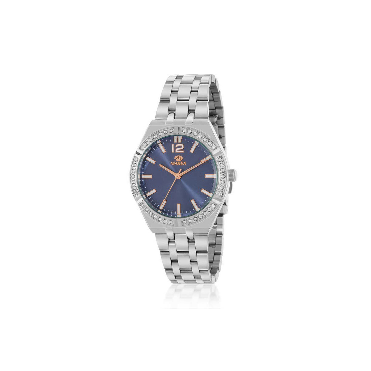 RELOJ MAREA CIRCONITAS AZUL - B41382/3