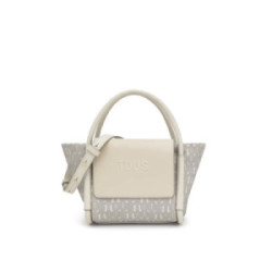 BOLSO CAPAZO SILHOUTTE PEQUEÑO BEIGE - 2002205902