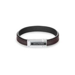 PULSERA TOMMY PIEL CON PLACA - 2790559