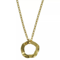 GARGANTILLA VICTORIA CRUZ CIRCULO ESSENCE GOLD - A4632-DG